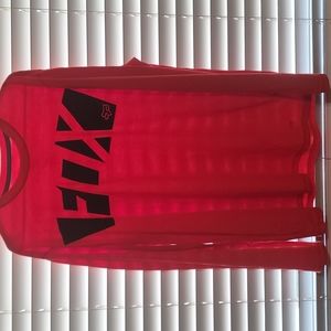 Mens fox racing long sleeve shirt